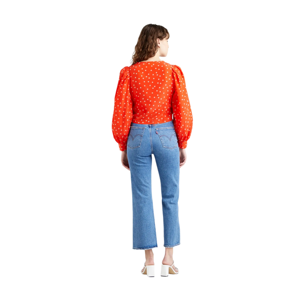 Levi's Fawn Tie Blouse