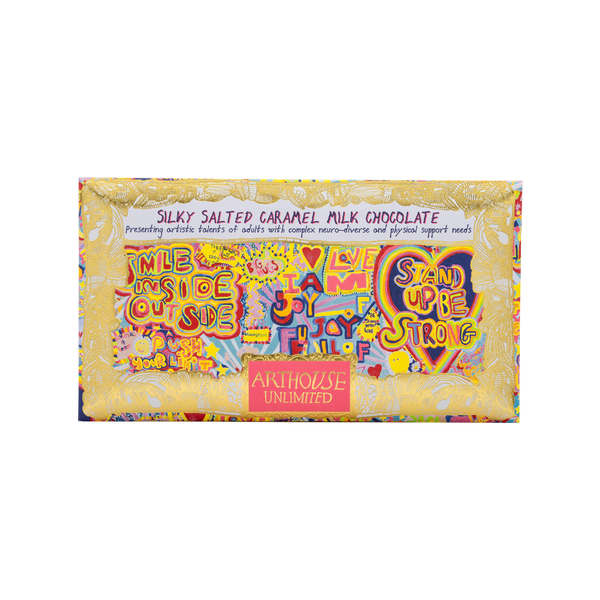 Arthouse Unlimited Full Of Joy, Silky Milk Chocolate Bar