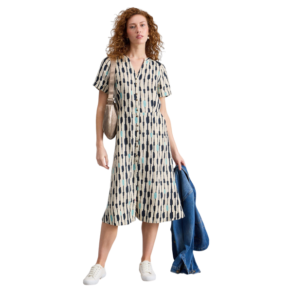 White Stuff Iris Linen Dress