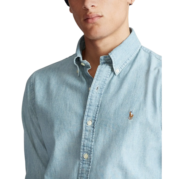 Polo Ralph Lauren Long Sleeve Chambray Shirt for Men