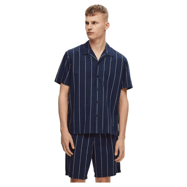 Selected West Short Sleeve Resort Camp Shirt
