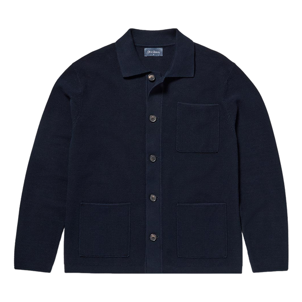 Oliver Sweeney Kingsbridge Moss Stitch Overshirt