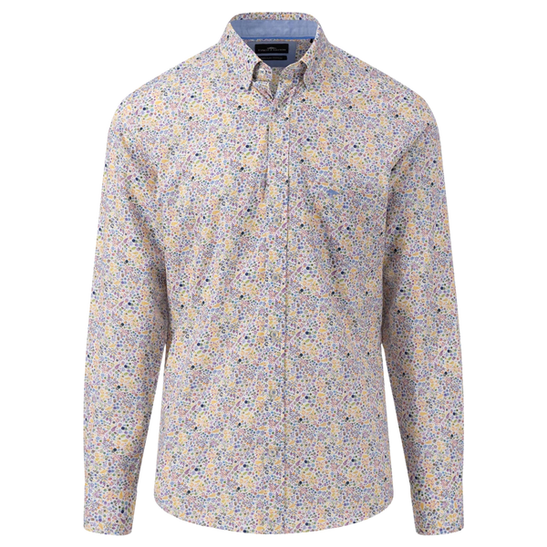 Fynch-Hatton Long Sleeve Floral Shirt