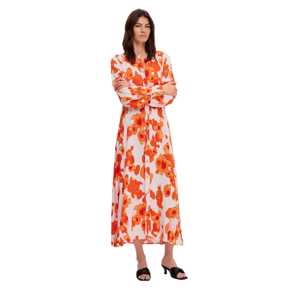 Selected Femme Nicolette Long Sleeve Shirt Dress
