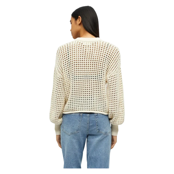 Object Carome Long Sleeve Crocheted Jumper for Women