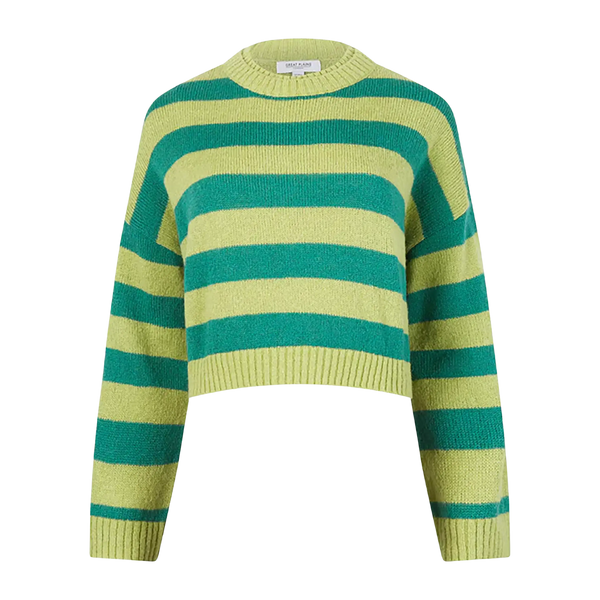 Great Plains Summer Stripe Knit Crew Neck Jumper for Women