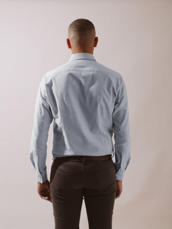 William David Southwold Button Down Check Shirt