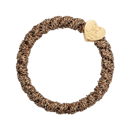 byEloise Gold Heart Woven Hairband