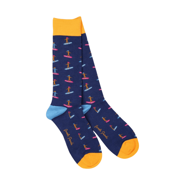 Swole Panda Patterned Bamboo Socks