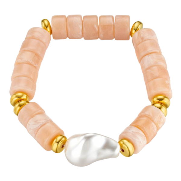 Orelia Jewellery Statement Pearl & Bead Bracelet