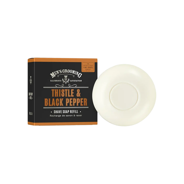 The Scottish Fine Soaps Company Thistle & Black Pepper Shave Soap Refill