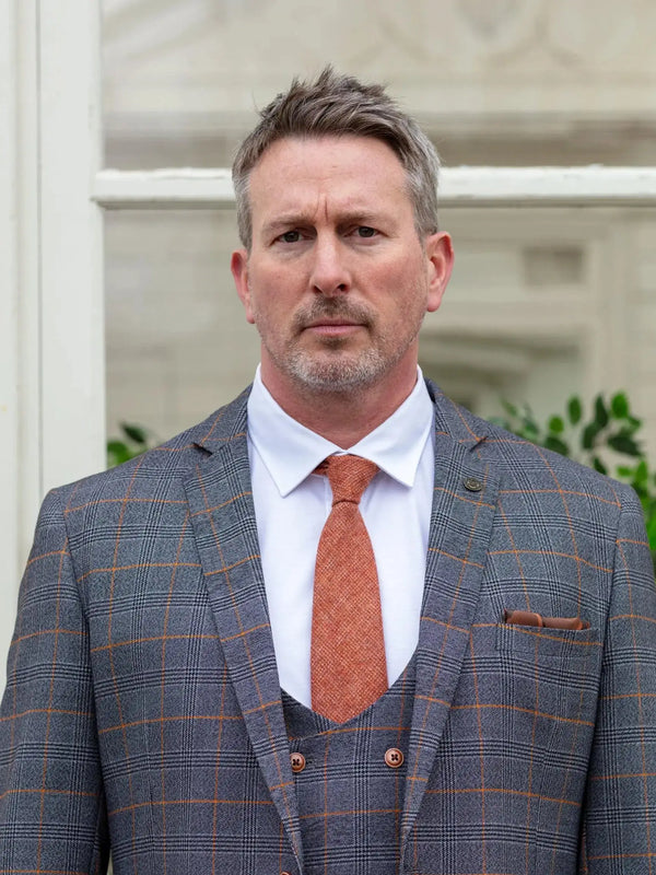 Marc Darcy Jenson Check Suit Jacket