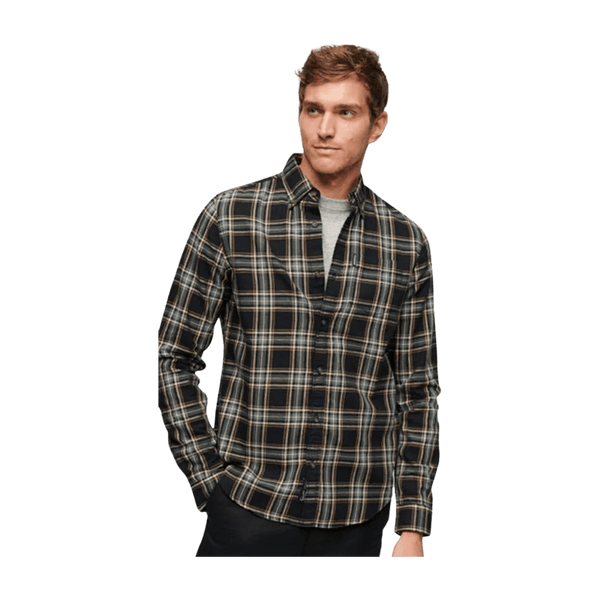 Superdry Vintage Check Long Sleeve Shirt for Men