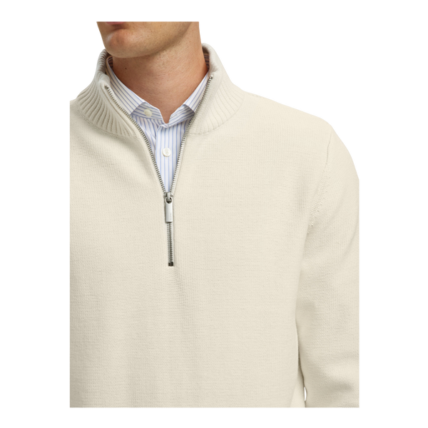 Selected Axel Long Sleeve Knit Half Zip