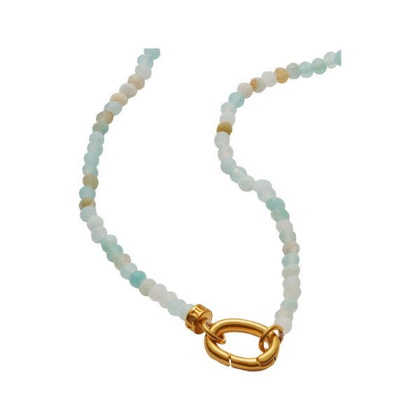 Katie Loxton Amazonite Waterproof Gold Bracelet