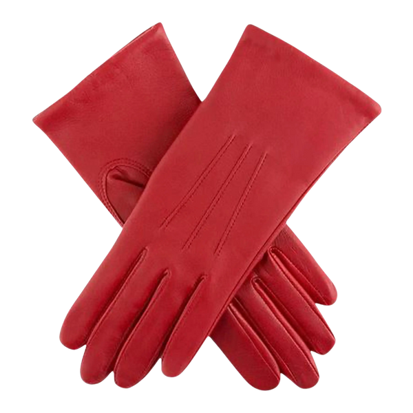 Dents Classic Acrylic Lined Gloves for Women in Bright Red