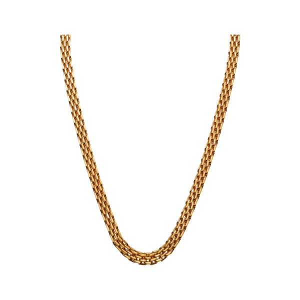 Katie Loxton Braid Chain Waterproof Gold Necklace