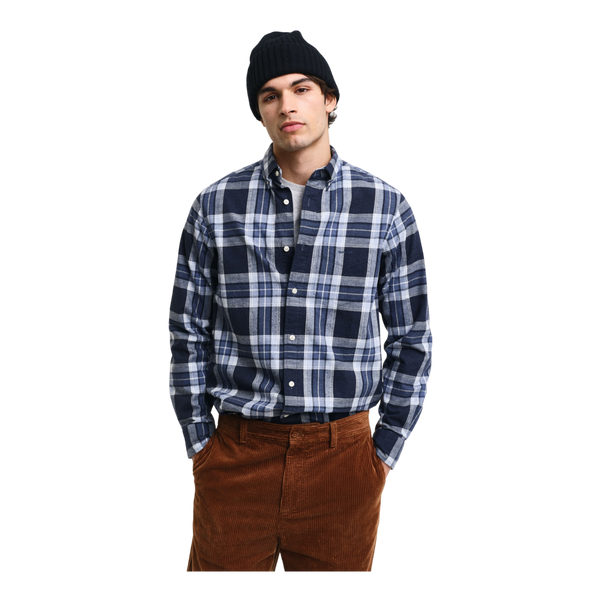 GANT Reg Tartan Melange Check Shirt