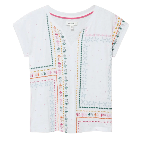 White Stuff Nelly Print T-Shirt for Women