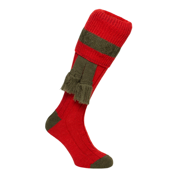 Pennine Byron Garter & Shooting Socks Set