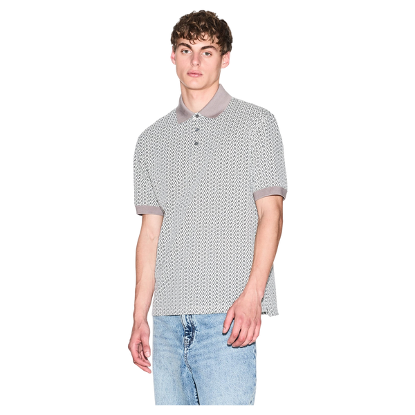 Armani Exchange Short Sleeve Ax Logo Polo Shirt