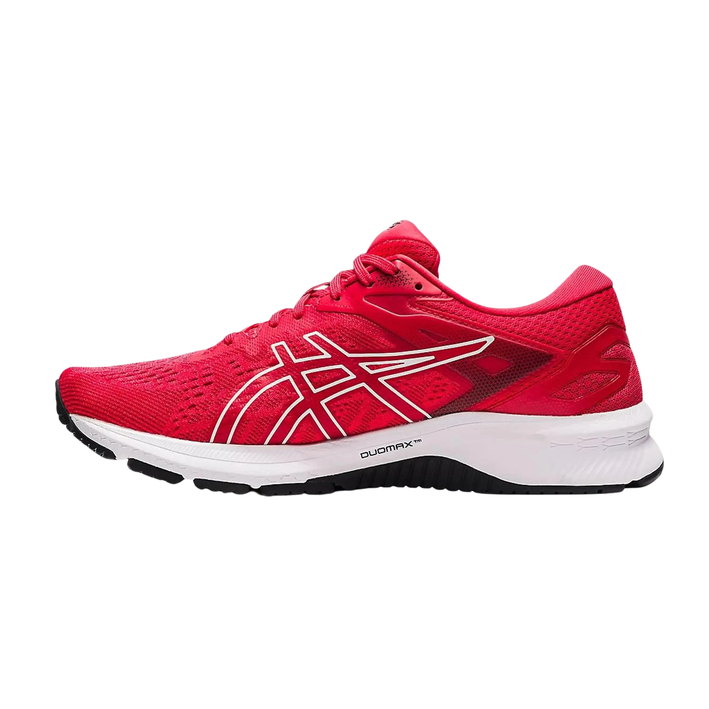 Asics Gt 1000 10 Running Shoe For Men In Electric Red black Coes