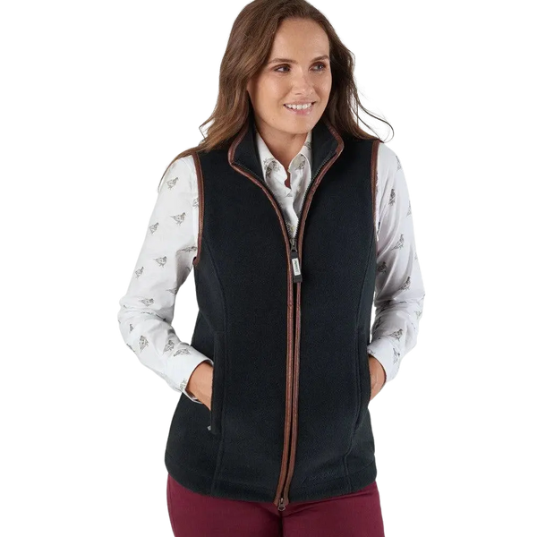 Schoffel Lyndon II Fleece Gilet for Women in Charcoal