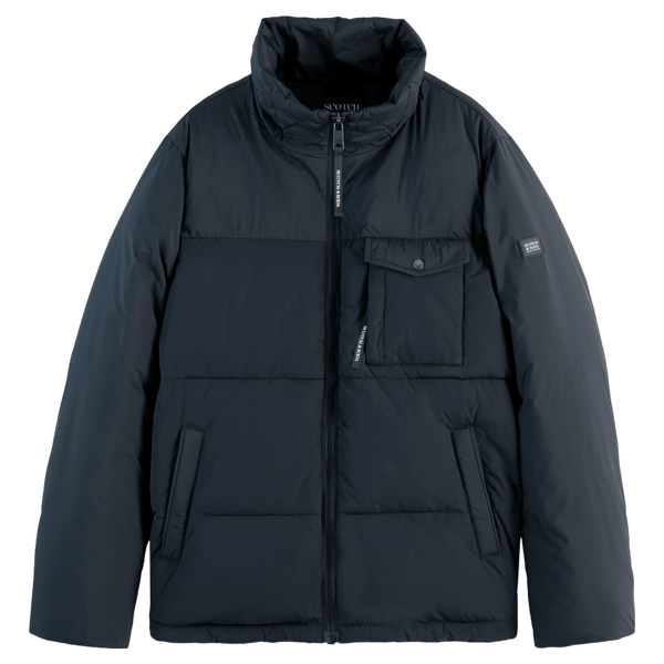 Scotch & Soda Hooded Puffer Jacket