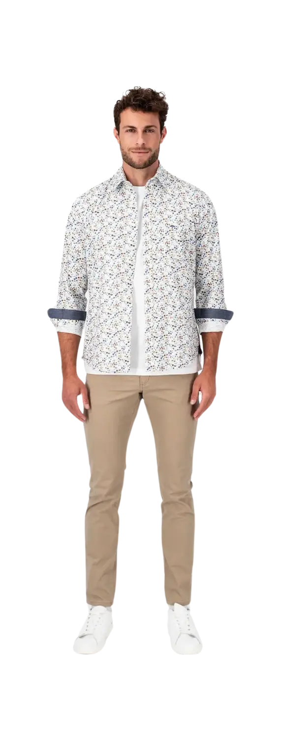 Fynch-Hatton Premium Print Floral Shirt