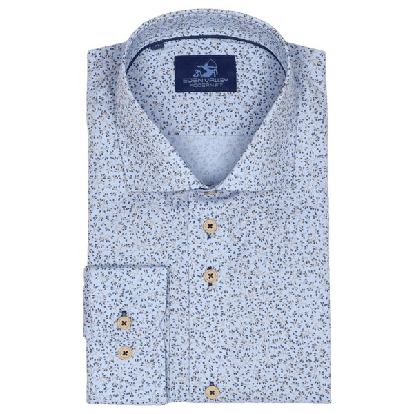 Eden Valley Print Long Sleeve Shirt for Men