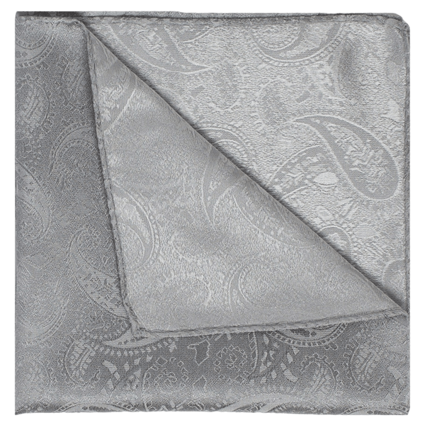 Golding Paisley Jacquard Plain Woven Pocket Square