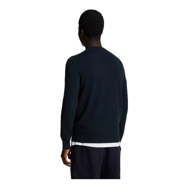 Lyle & Scott Tonal Eagle Lambswool Crew Neck Jumper