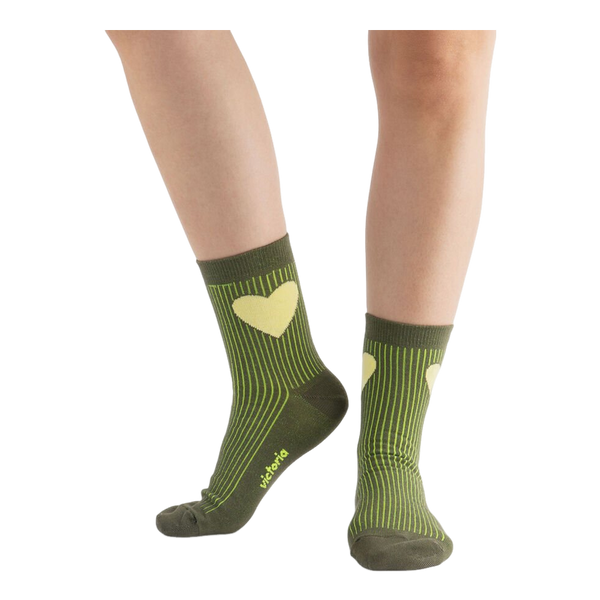 Victoria Calcetin Algodon Corazon Socks