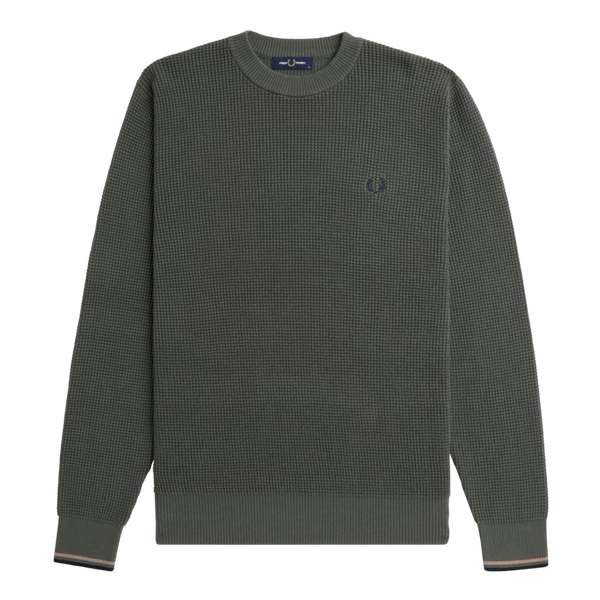 Fred Perry Waffle Knit Jumper