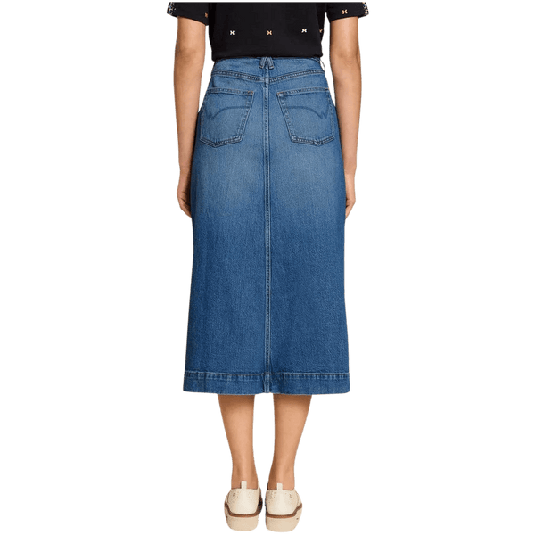 White Stuff Allie Denim Midi Skirt