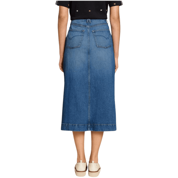 White Stuff Allie Denim Midi Skirt for Women