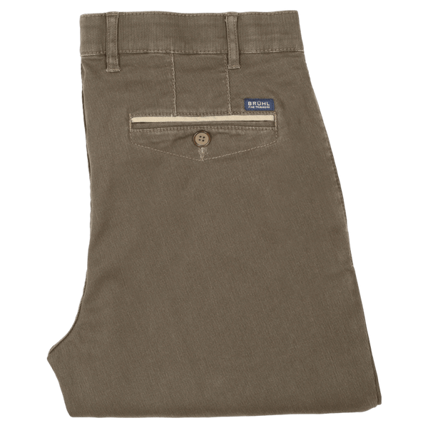 Bruhl Venice B Cotelé Chino-Brown