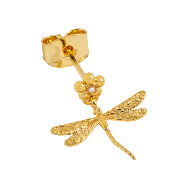 Estella Bartlett Flower & Dragonfly Earrings