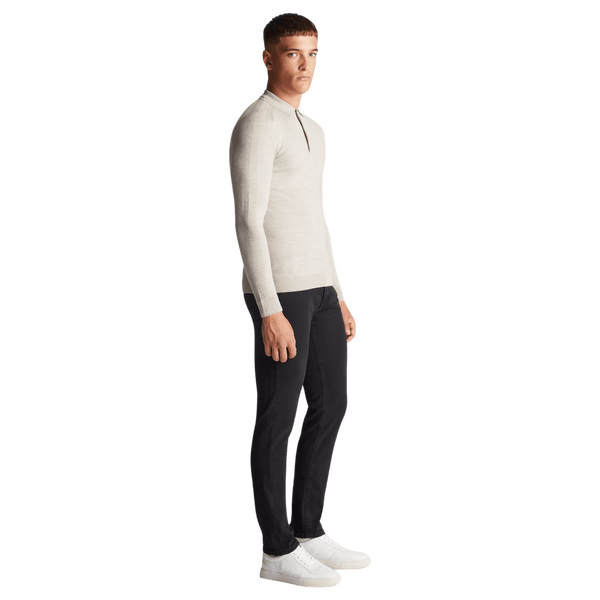 Remus Uomo Long Sleeve Polo Shirt for Men