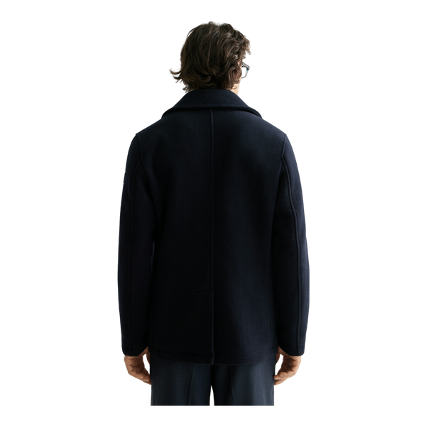 Scotch & Soda Wool Blend Peacoat