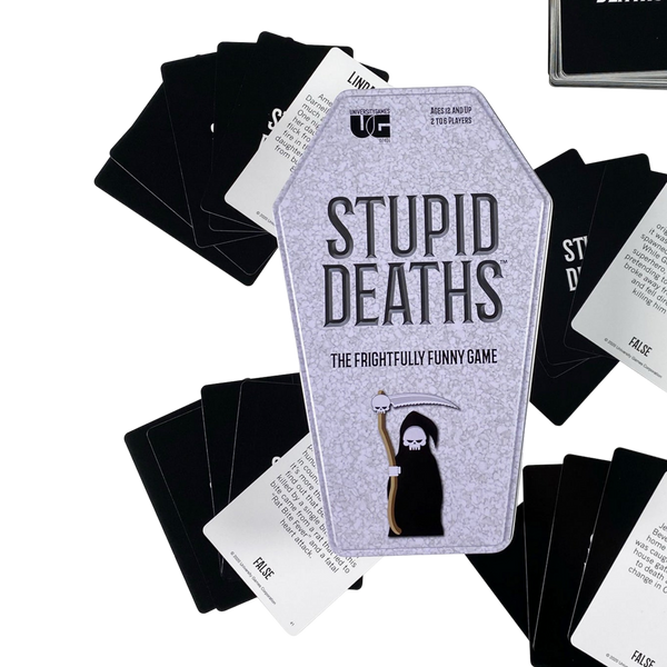 University Games Stupid Deaths Coffin Tin
