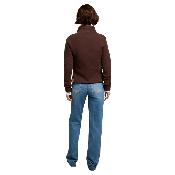Holland Cooper Sports Goods Zip Henley Sweater