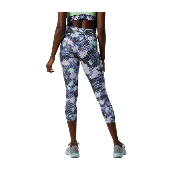 New Balance Printed Accelerate Capri Running Tights