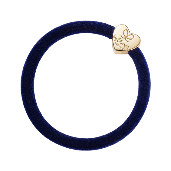 byEloise Velvet Gold Heart Hairband