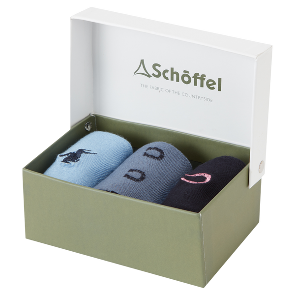 Schoffel Women's Bamboo Socks - Box Of 3