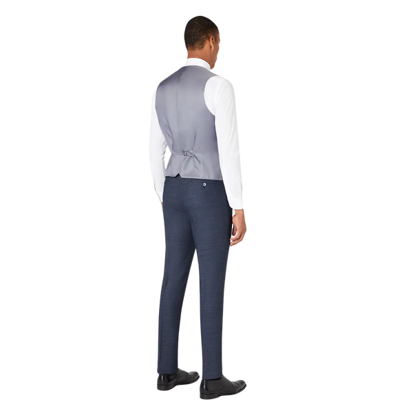 Remus Uomo Birdseye Suit Waistcoat