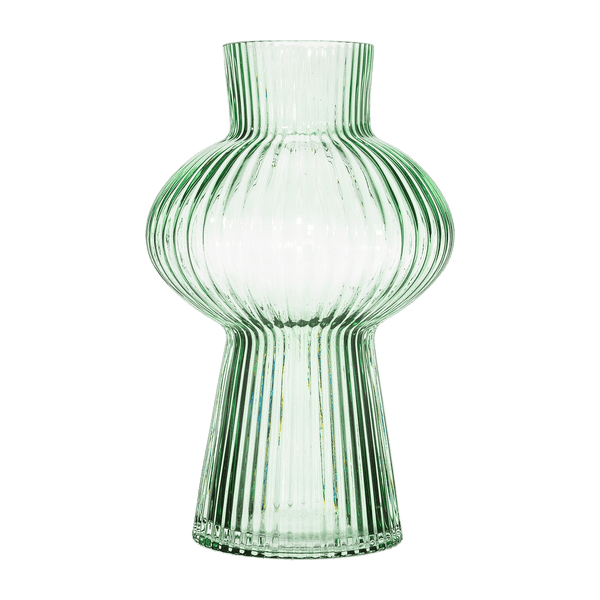 Sass & Belle Shapely Fluted Glass Vase