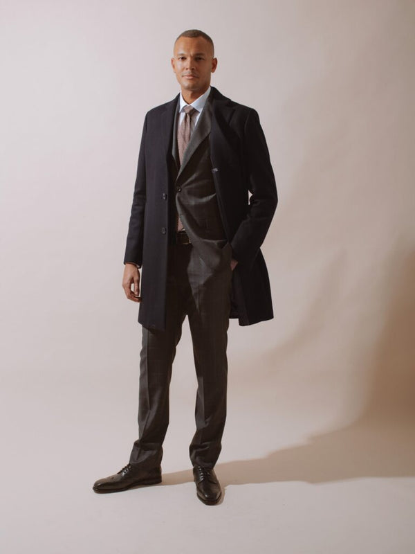 William David Cashmere Blend Overcoat
