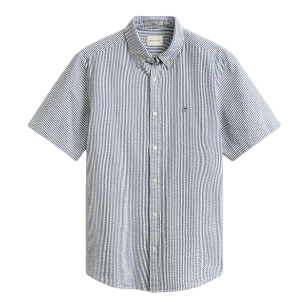 GANT Short Sleeve Seersucker Stripe Shirt