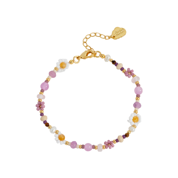 Estella Bartlett Flower Miyuki Bead Bracelet